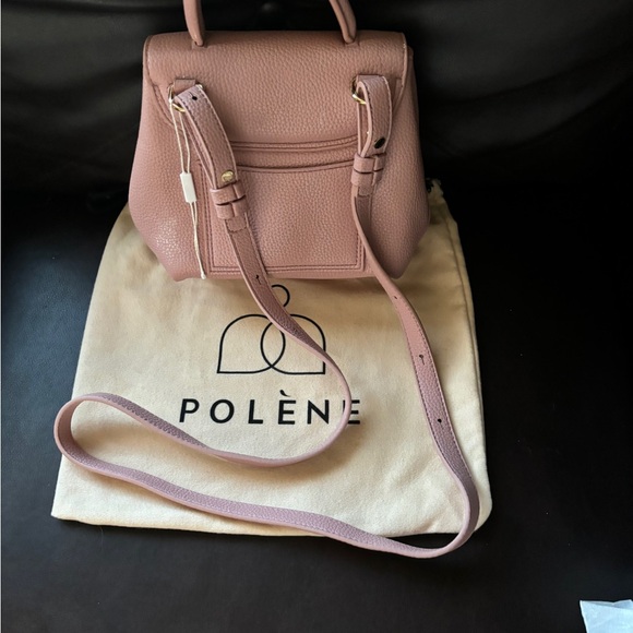 🌸POLENE BLUSH SATCHEL CROSSBODY PURSE🌸 - Picture 3 of 14